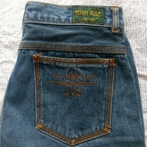 Vintage 70's high rise Brittania jeans